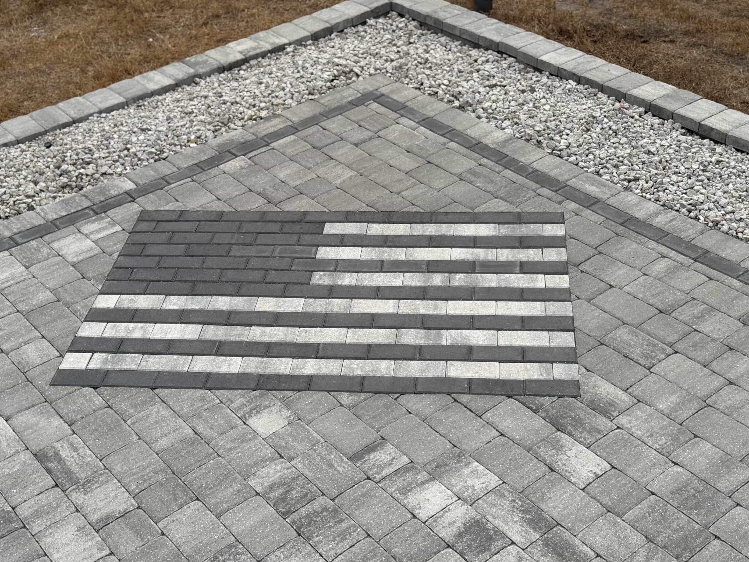 Finished landscaping project by Grasshoppers TLC in Gainesville Florida