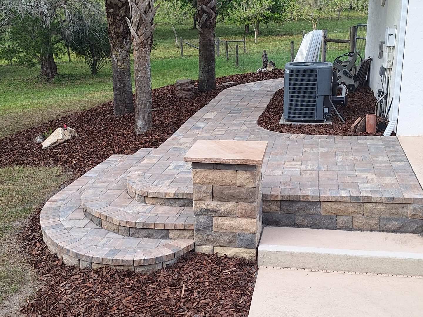 Grasshoppers hardscape and outdoor living project